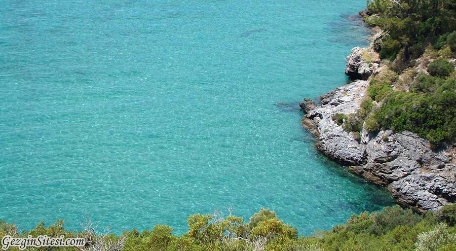 Kuşadası gezilecek yerler - Kuşadası Milli Parkı koyları