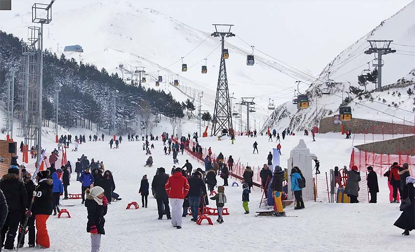 Palandöken kayak merkezi nerede ulaşım