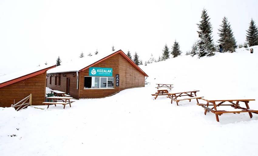 Ordu çambaşı Kayak tesisleri restoran