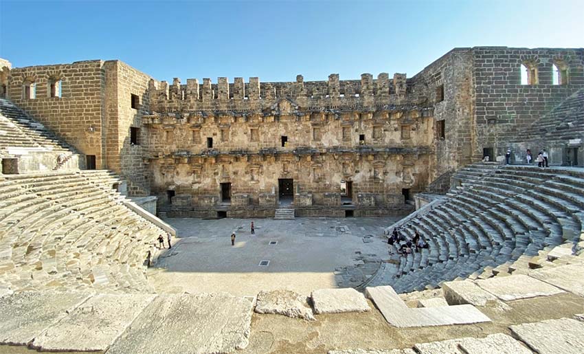 Aspendos tiyatrosu antik kenti giriş ücreti