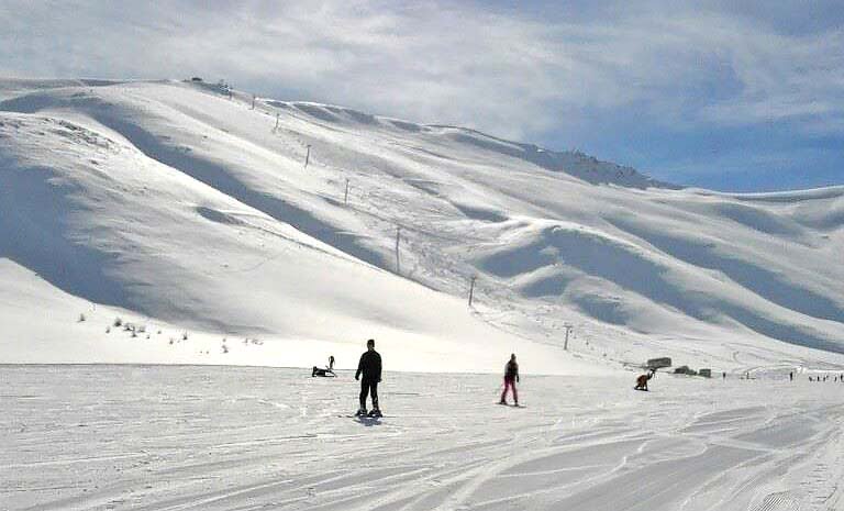 Van Gevaş abalı kayak merkezi