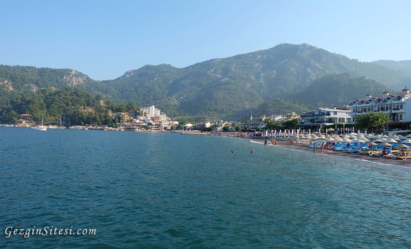 Marmaris turunç plajı nerede