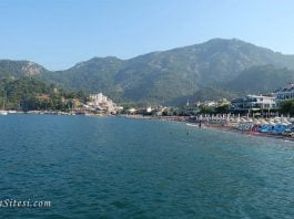 Marmaris turunç plajı nerede