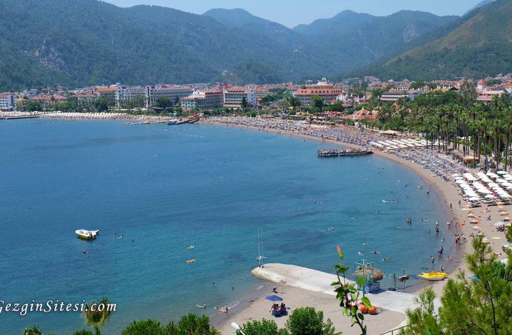 Marmaris Koyları harita tekne turu