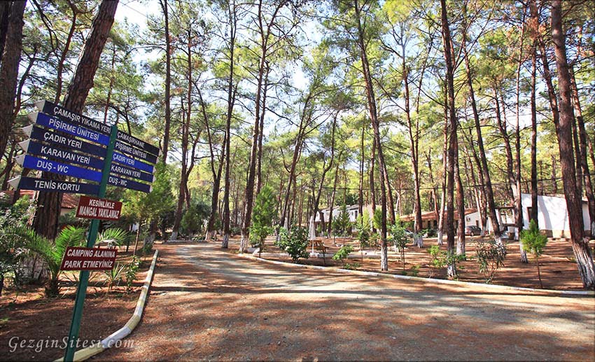 Datça Aktur kamp alanı