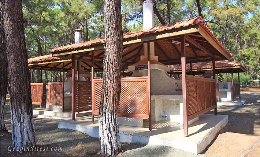 Datça Aktur kamp mutfak