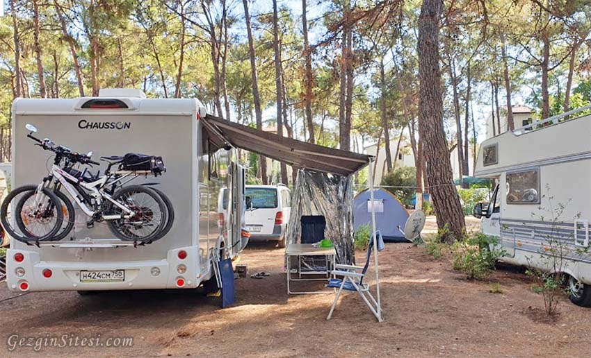 Datça karavan kamping fiyatları