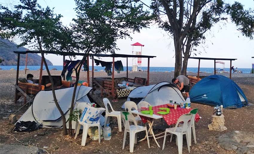 adrasan camping kamp alanları fiyatları