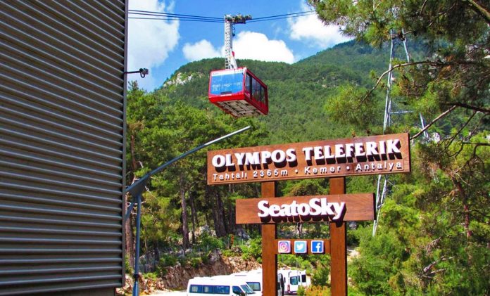 Antalya Olympos teleferik fiyatı kemer