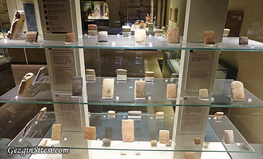 Anadolu medeniyetleri müzesi tablet yazışmalar