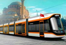 Eskişehir Tramvay Saatleri: Otogar – SSK – OGÜ – 75. Yıl Eskişehir tramvay saatleri hattı haritası