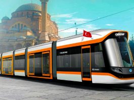 Eskişehir tramvay saatleri hattı haritası