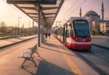 Konya Tramvay Durakları ve Hattı 2026 Konya tramvay durakları