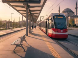 Konya Tramvay Durakları ve Hattı 2026 Konya tramvay durakları
