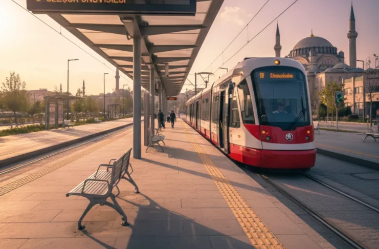 Konya tramvay durakları