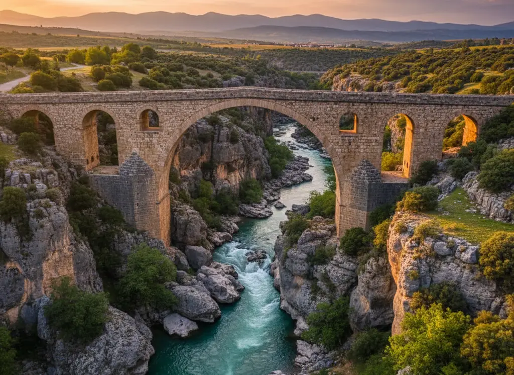 Adıyaman Cendere Köprüsü tarihi yapısı